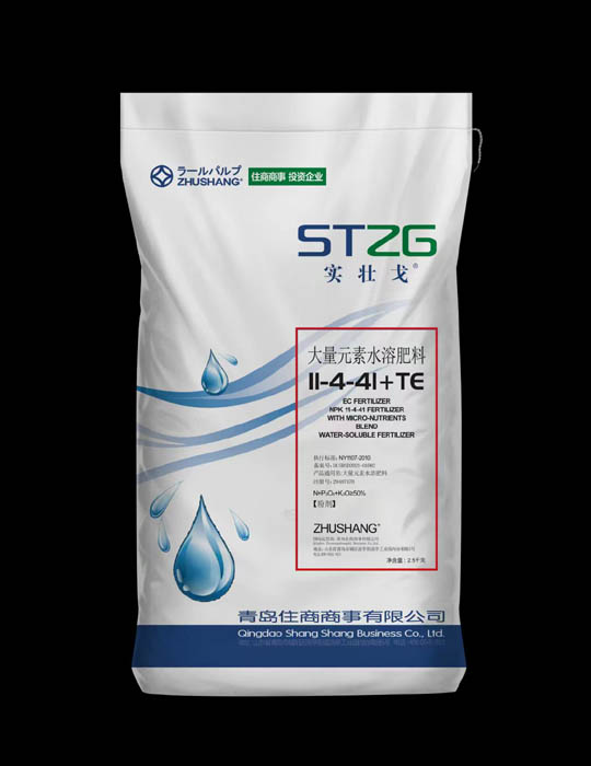 大量元素水溶肥11-4-41+TE