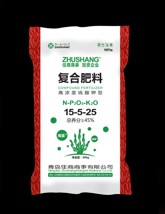 高浓度硫酸钾型复合肥料15-5-25